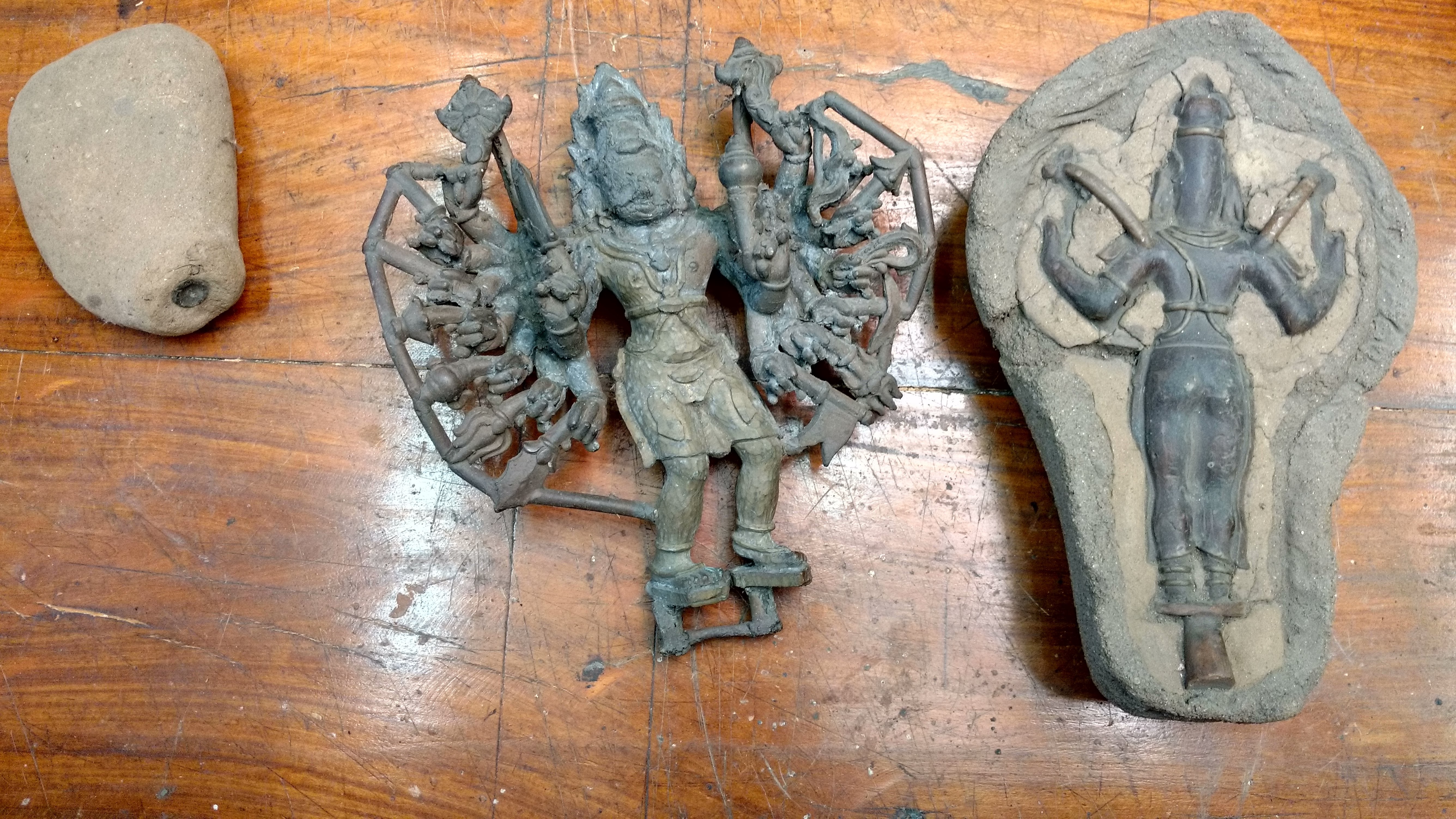 Stages in the Lost-Wax Sculpting Technique for sculpting bronze idols.jpg
